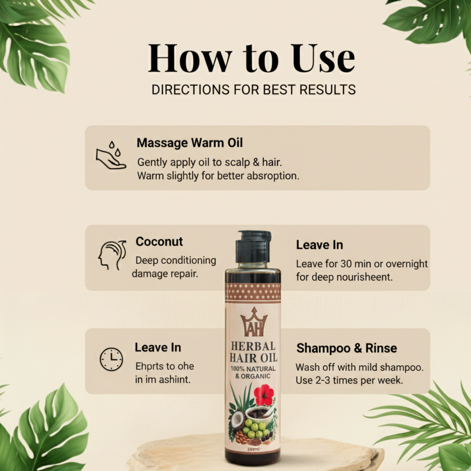 How to Apply Herbal Hair Oil the Right Way for Best Results