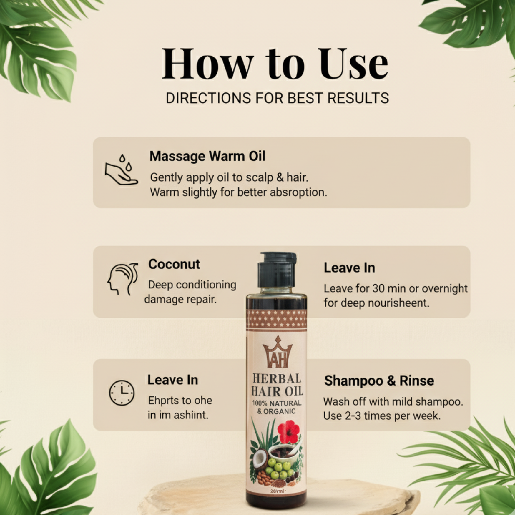 How to Apply Herbal Hair Oil the Right Way for Best Results